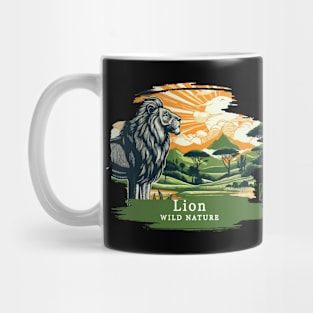 Lion - WILD NATURE - LION -7 Mug
